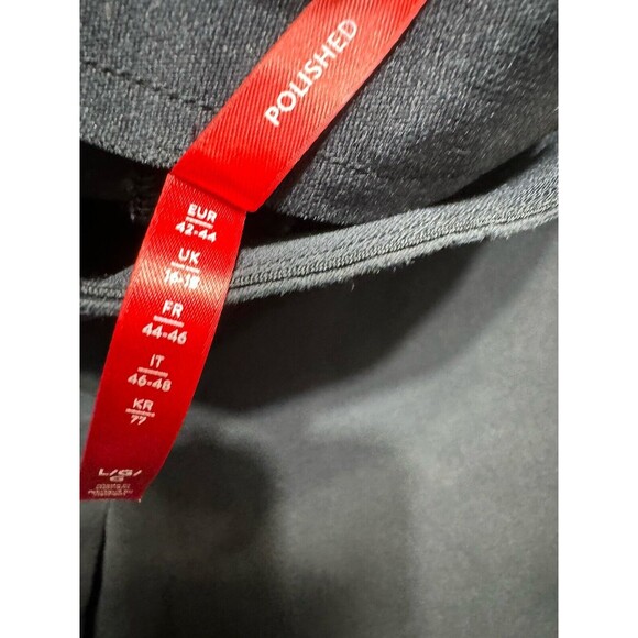 Spanx Polished‎ Black Pull On Ankle Pants Large Faded Black - Picture 9 of 9